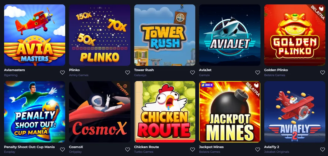 jokabet casino instant win