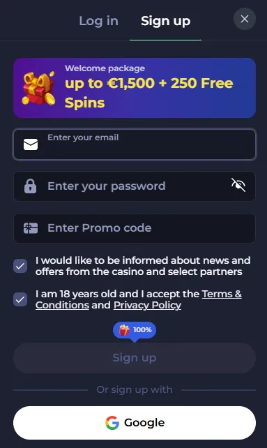 jokabet casino sign up